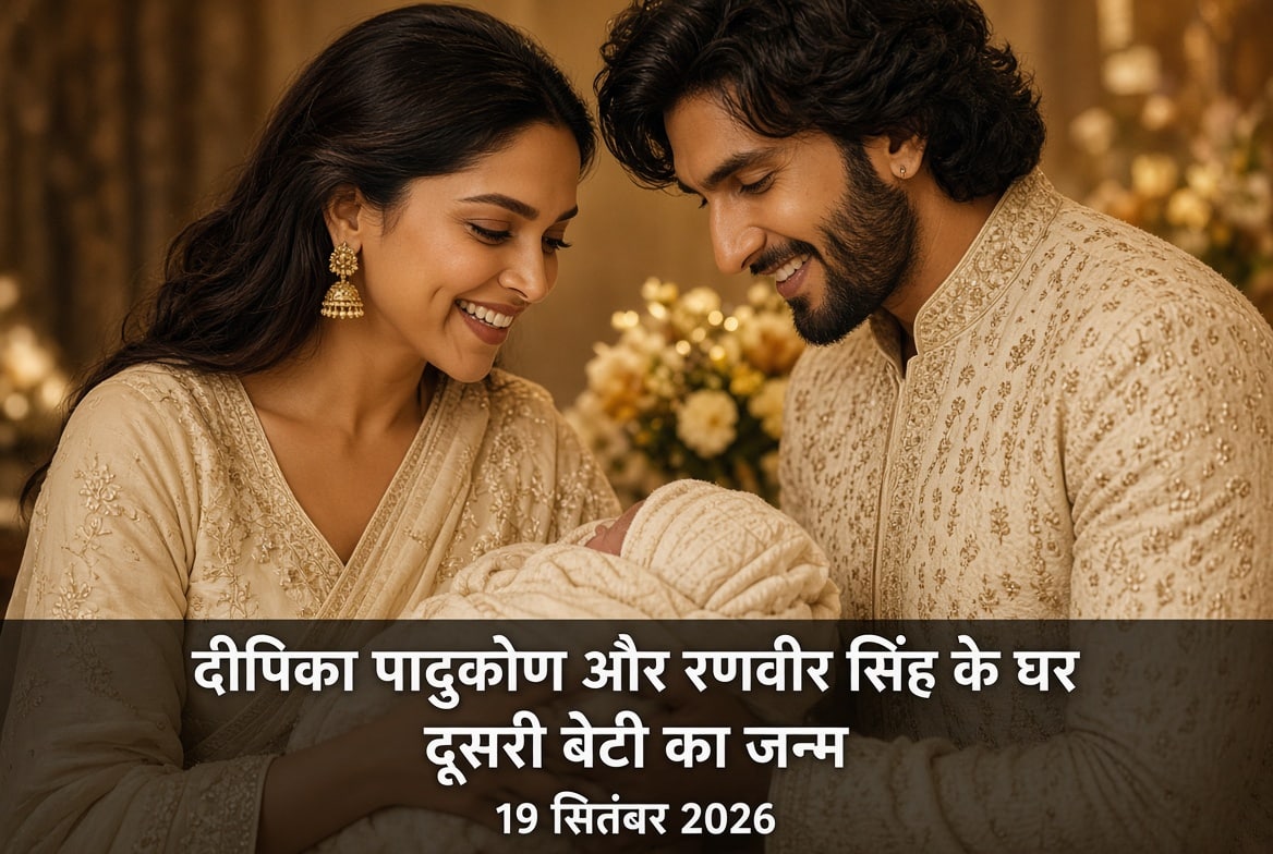 दीपिका पादुकोण और रणवीर सिंह के घर दूसरी बेटी का जन्म, दुआ बनीं बड़ी बहन