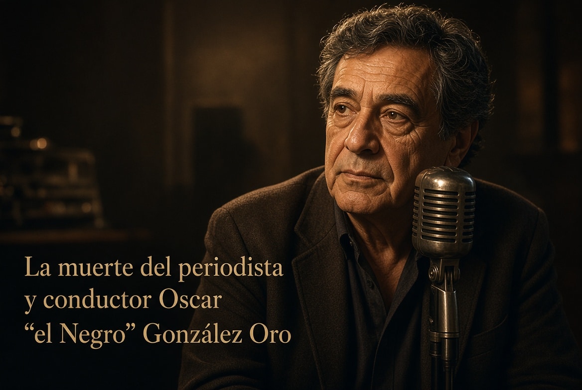 Murió Oscar “el Negro” González Oro, voz emblemática de la radio argentina