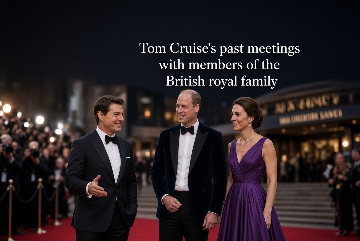 Tom Cruise and the British Royals: From Princess Diana to William and Catherine