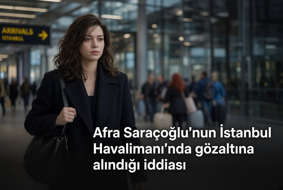Afra Saraçoğlu İstanbul Havalimanı’nda gözaltına alındı mı? İddia, resmi süreç ve serbest bırakılma