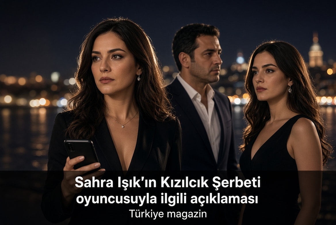 Sahra Işık’tan Kızılcık Şerbeti oyuncusu açıklaması: İddia, yanıt ve yeni paylaşım
