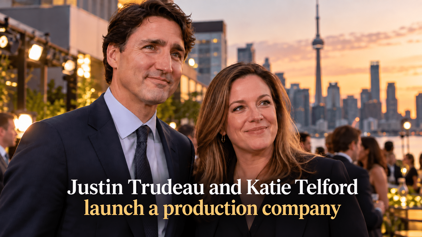 Justin Trudeau and Katie Telford Launch Hope & Hard Work