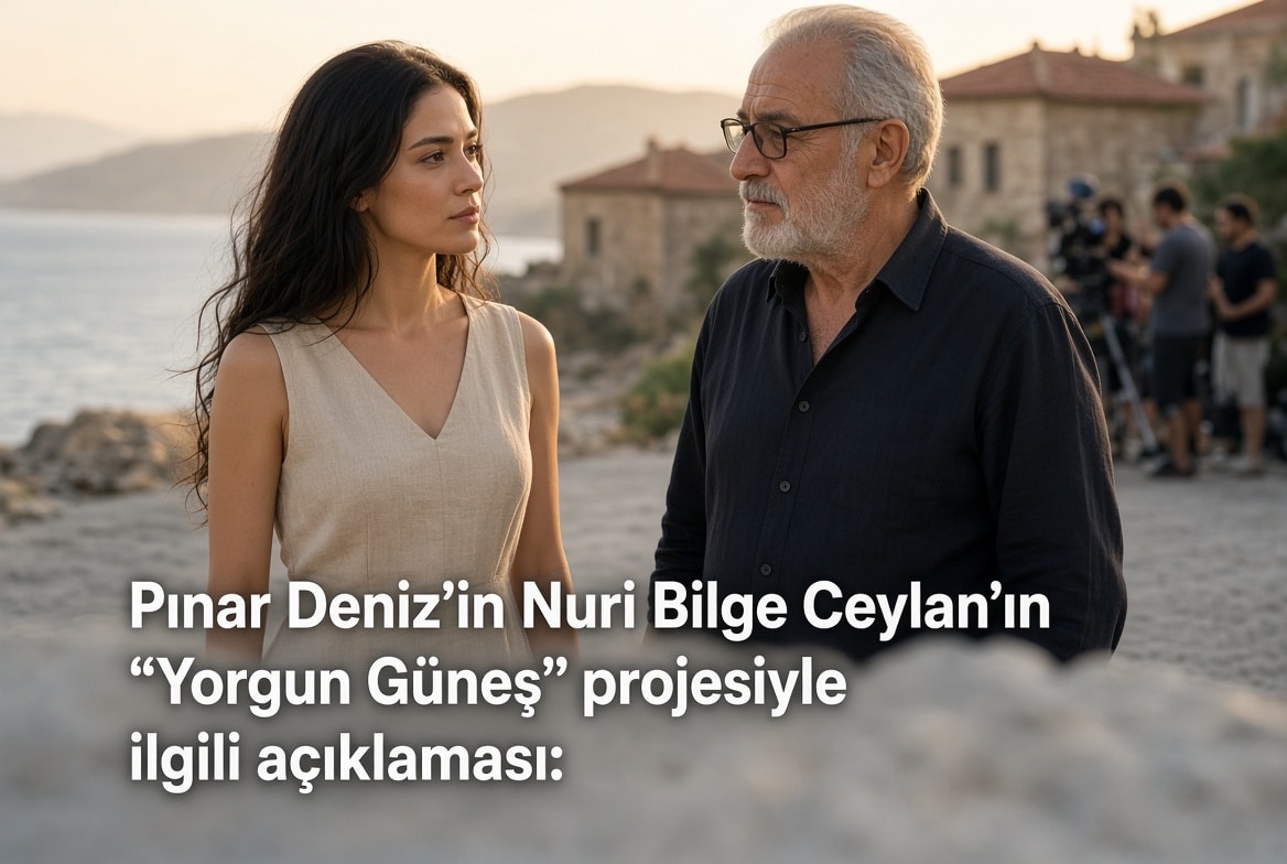 Pınar Deniz, Nuri Bilge Ceylan’ın “Yorgun Güneş” filmi için deneme çekimine girdiğini açıkladı