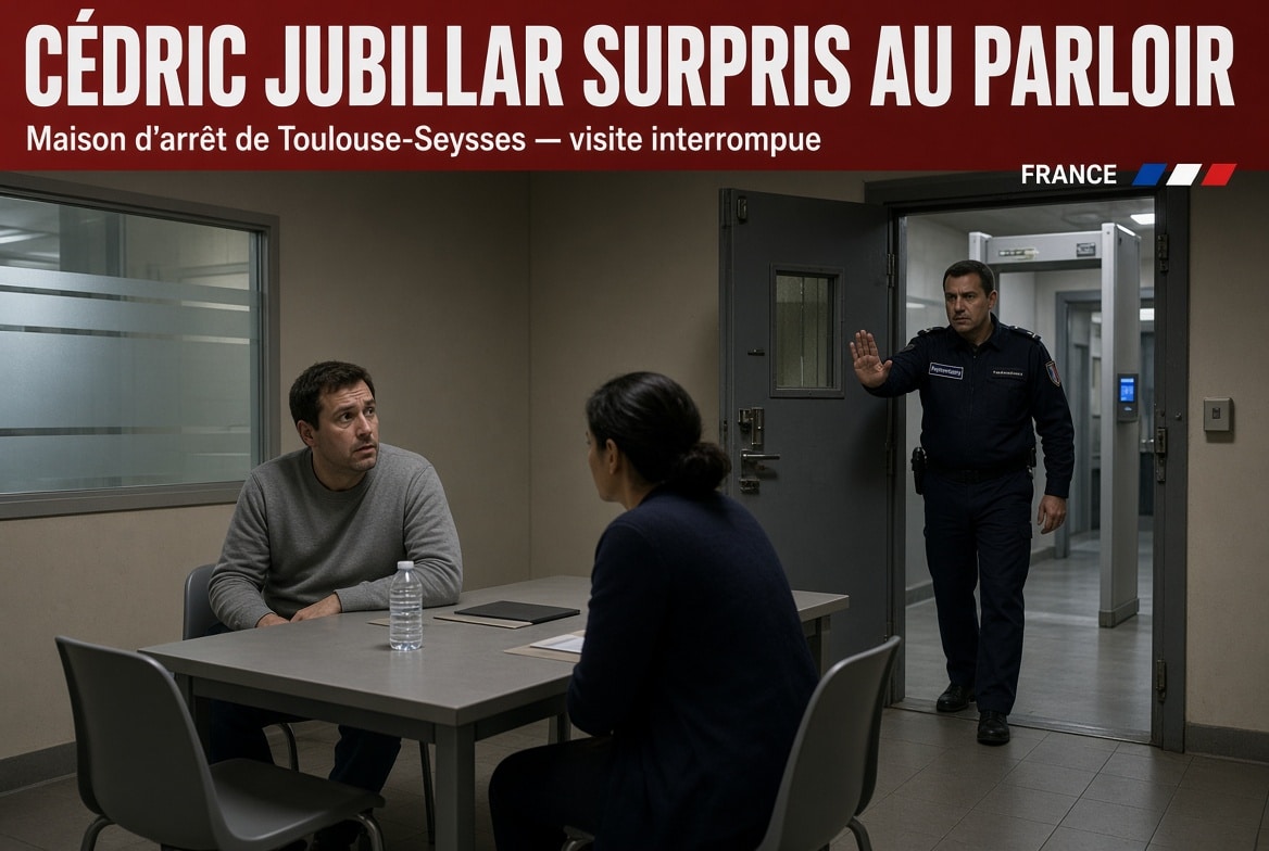 Cédric Jubillar surpris au parloir de Seysses : incident, sanctions et reconstitution