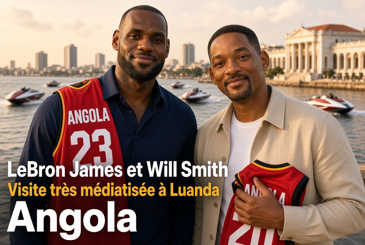 LeBron James et Will Smith à Luanda : une visite très médiatisée en Angola